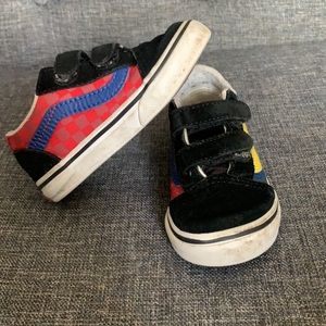 Retro Boys Vans Sz 7